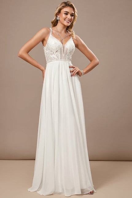 Robe De Mariée Soirée Blanche - gallery 1