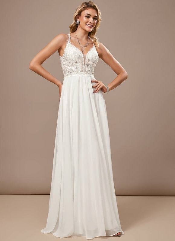 Robe De Mariée Soirée Blanche - gallery 1