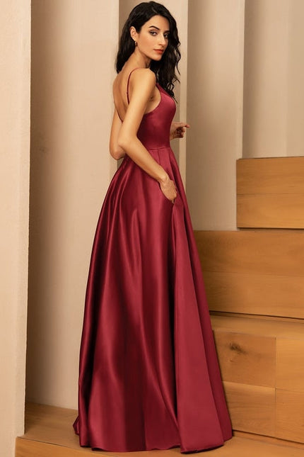 Robe de Soirée Satinée Royale - gallery 3
