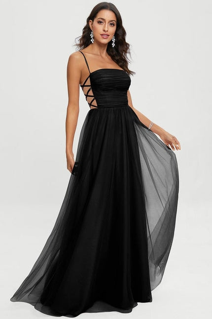 Robe de Soirée Tulle Sombre - gallery 4