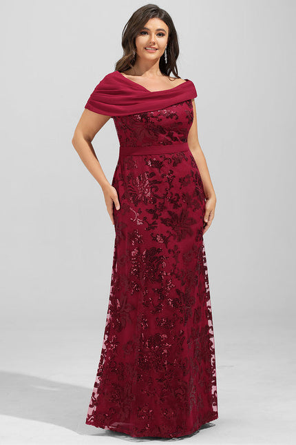 Robe de Soirée Rubis Élégante - gallery 8