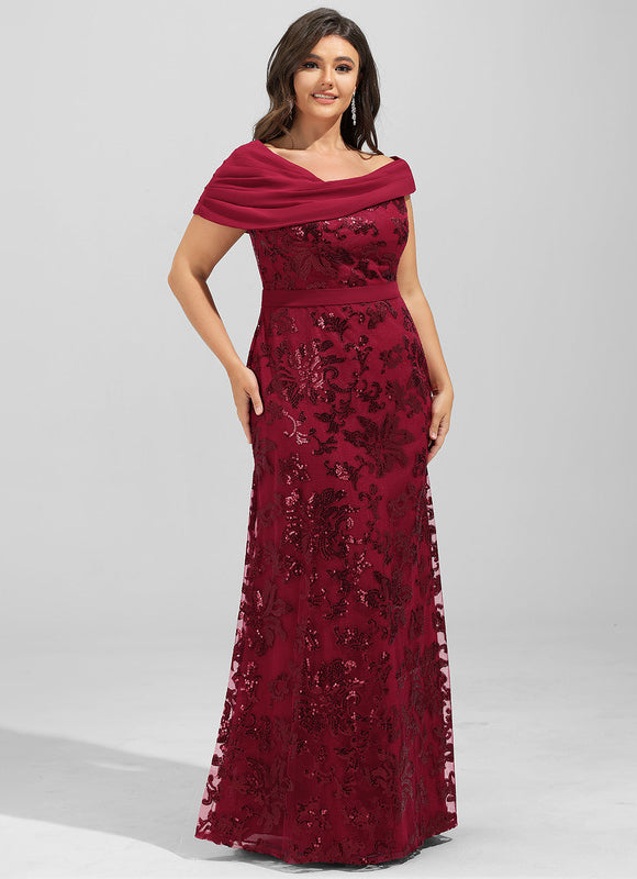 Robe de Soirée Rubis Élégante - gallery 8