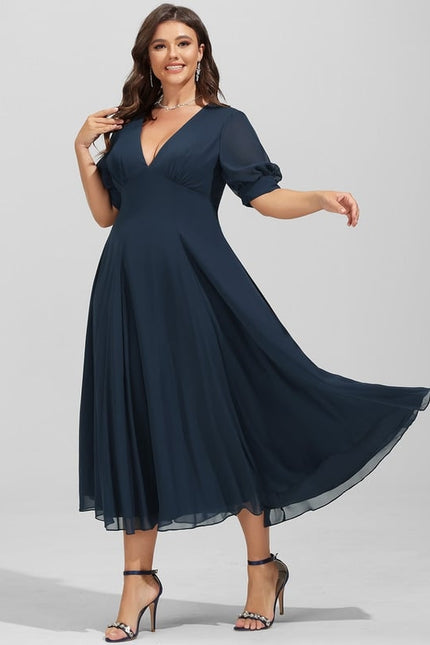 Robe de Soirée Chiffon Modèle V - gallery 7