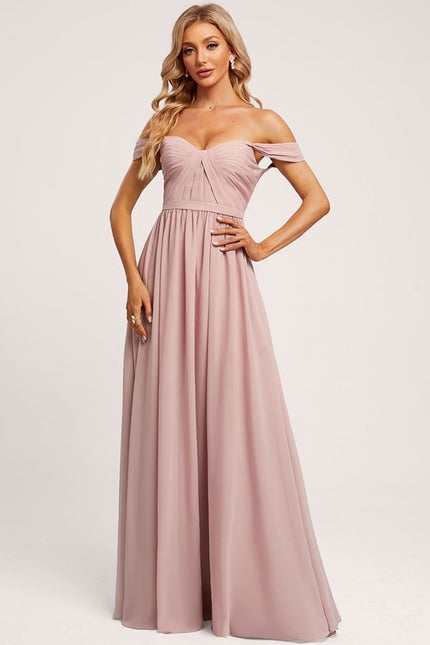 Robe de Soirée Aube Satinée