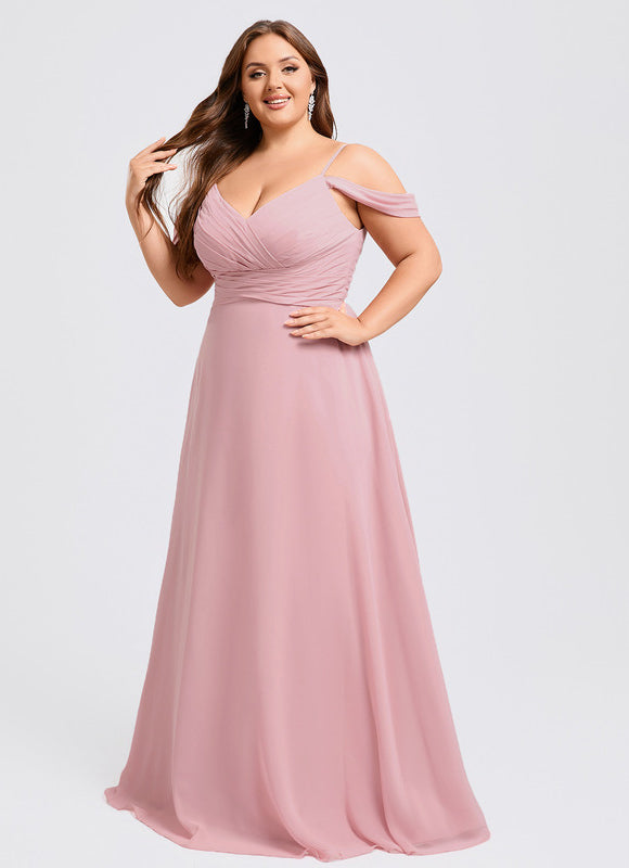 Robe de Soirée Écrue Flottante - gallery 6