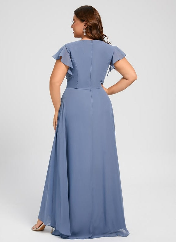 Robe de Soirée Bleu Aérien - gallery 7