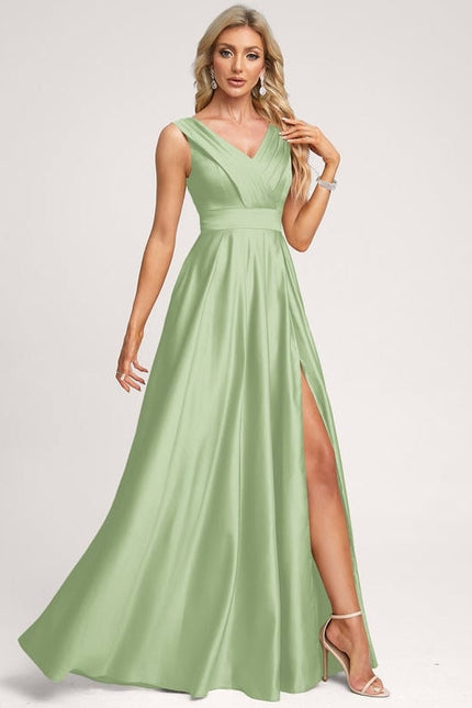 Robe de Soirée Satin Éclairée - gallery 8