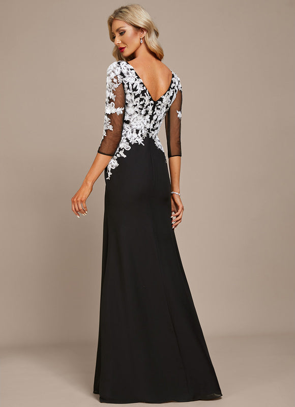 Robe de Soirée Élégance Sombre Astrale - gallery 4
