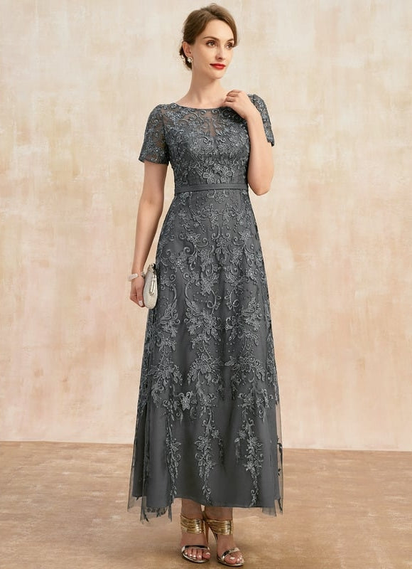Robe de Soirée Sérénité Sombre - gallery 4