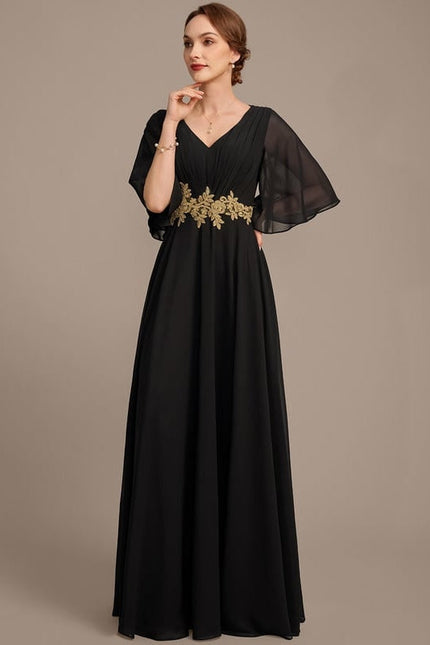 Robe de Soirée Noir Élégant - gallery 3
