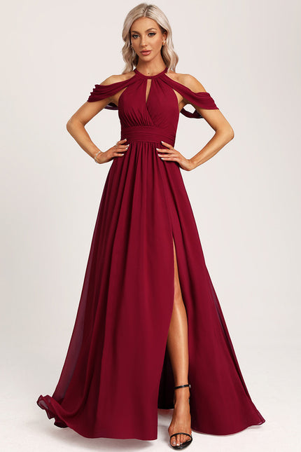 Robe de Soirée Bleu Douceur