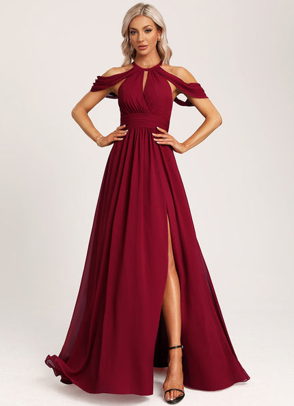 Robe de Soirée Bleu Douceur