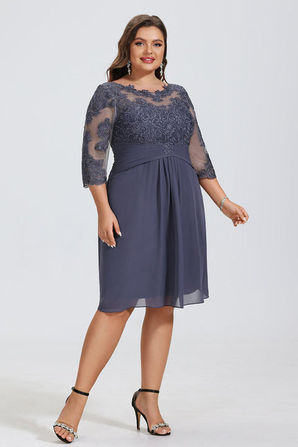 Robe de Soirée Sérénade Marine - gallery 7