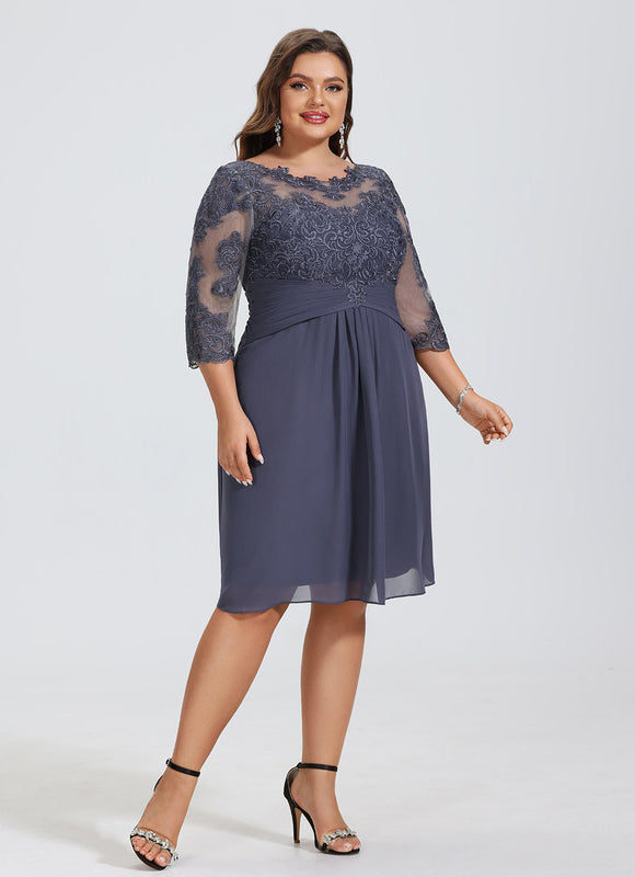 Robe de Soirée Sérénade Marine - gallery 7