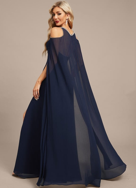 Robe de Soirée Éclat Sirène Céleste - gallery 6