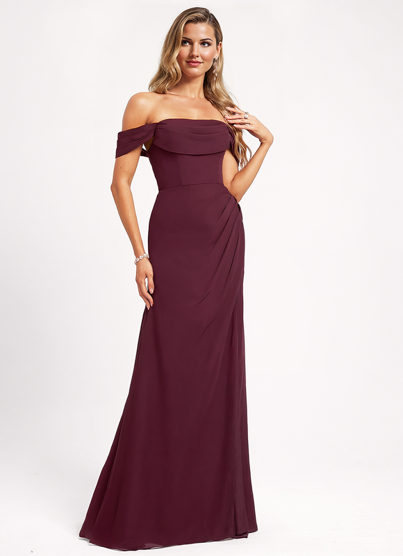 Robe de Soirée Rêve Pourpre - gallery 1