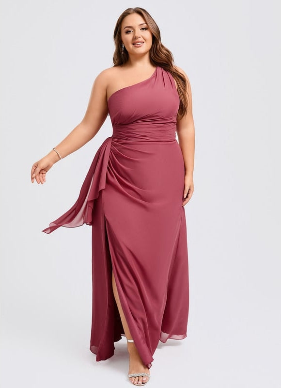 Robe de Soirée Asymétrique Fluide - gallery 7