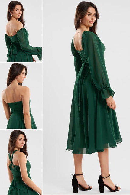 Robe de Soirée Vaporeuse Nocturne - gallery 1
