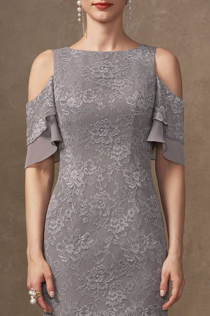 Robe de Soirée Dentelle Flottante - gallery 6