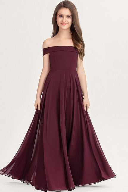 Robe de Soirée Bourgogne Éthéré - gallery 1