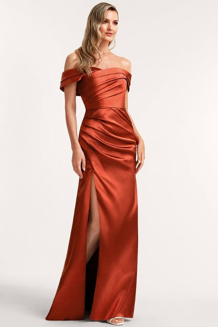Robe De Soirée Col Bardot - gallery 1