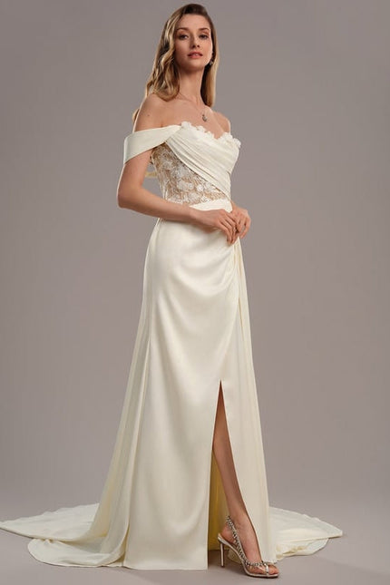 Robe de Soirée Satinée Couture - gallery 1