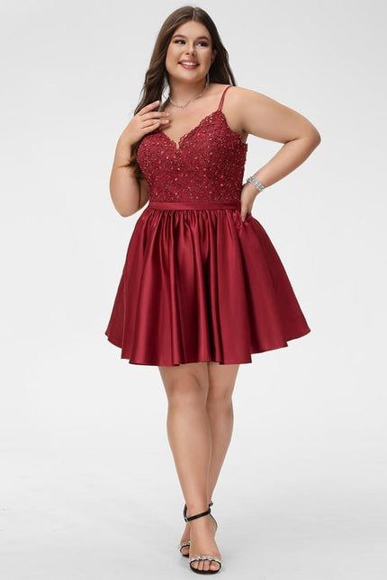 Robe de Soirée Voile Rubis Rêvé - gallery 4