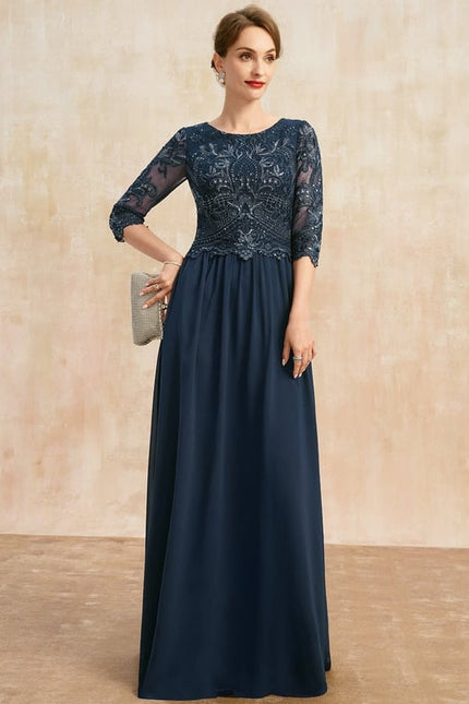 Robe de Soirée Élégance Sombre Étoilée - gallery 4
