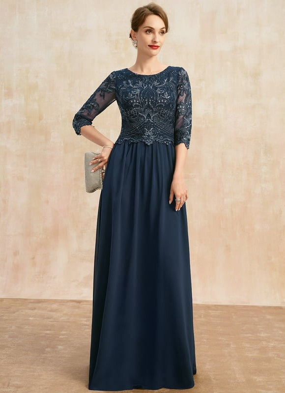 Robe de Soirée Élégance Sombre Étoilée - gallery 4