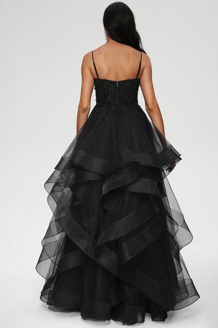 Robe de Soirée Noir Envoûtant - gallery 4