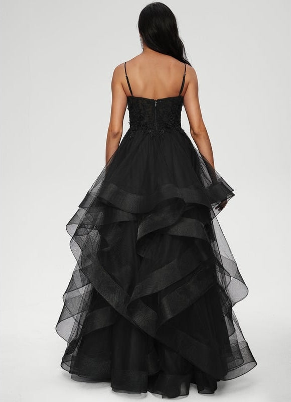 Robe de Soirée Noir Envoûtant - gallery 4