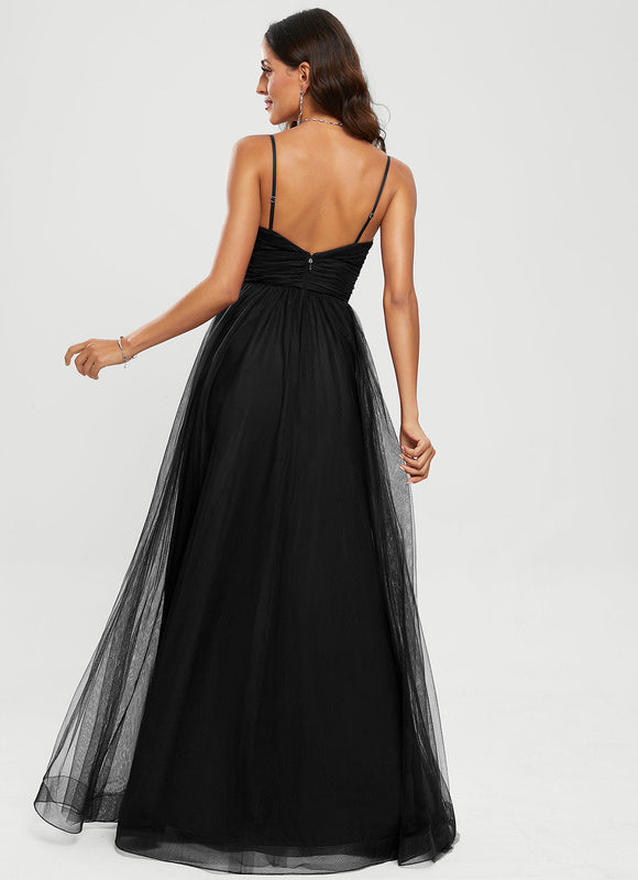 Robe de Soirée Céleste Fleurie - gallery 2