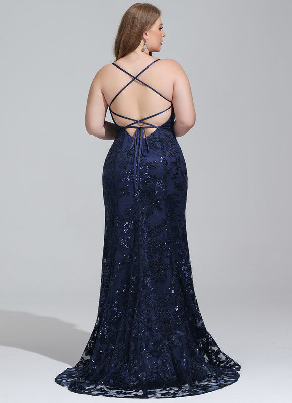 Robe de Soirée Éclat Marine Couture - gallery 6