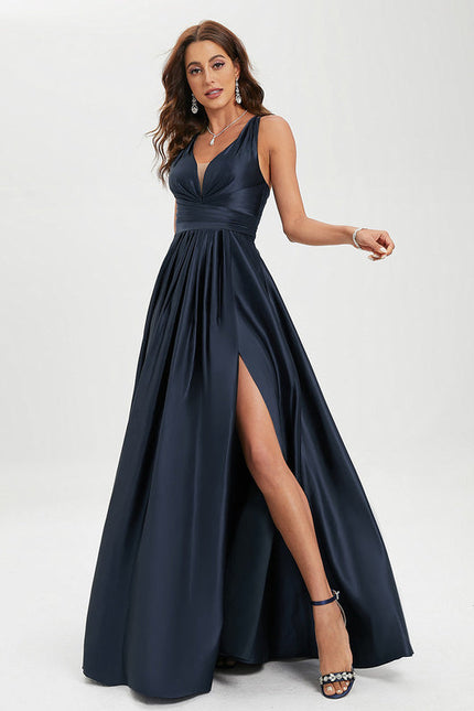 Robe de Soirée Satin Éclairée - gallery 2