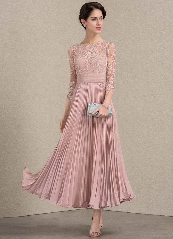 Robe de Soirée Élégante Rose