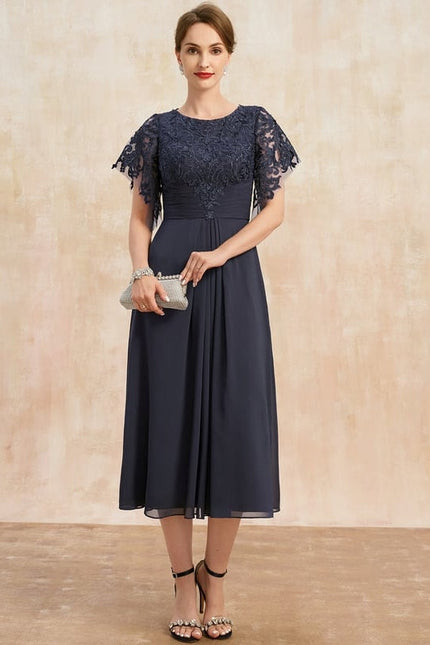 Robe de Soirée Sérénité Marine