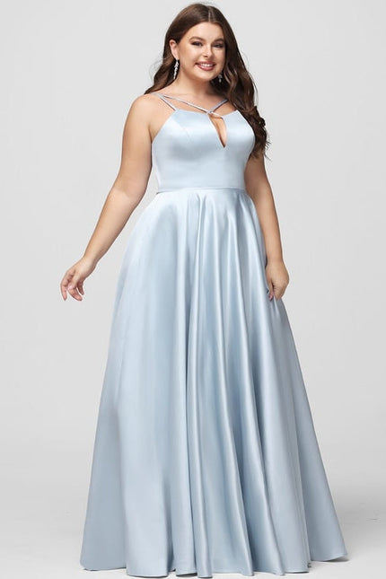Robe de Soirée Satin Éclairée - gallery 8