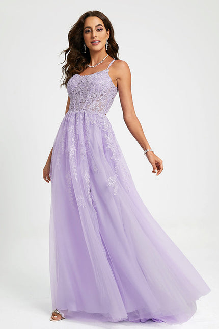 Robe de Soirée Lavande Étoilée - gallery 5