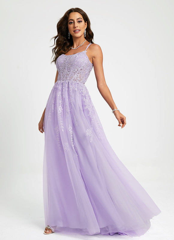Robe de Soirée Lavande Étoilée - gallery 5