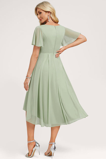 Robe de Soirée Verte Légèreté - gallery 5