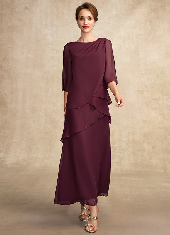 Robe De Soirée Aubergine - gallery 4