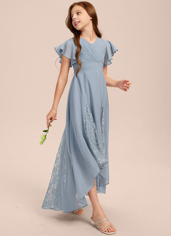Robe de Soirée Brume Florale - gallery 1