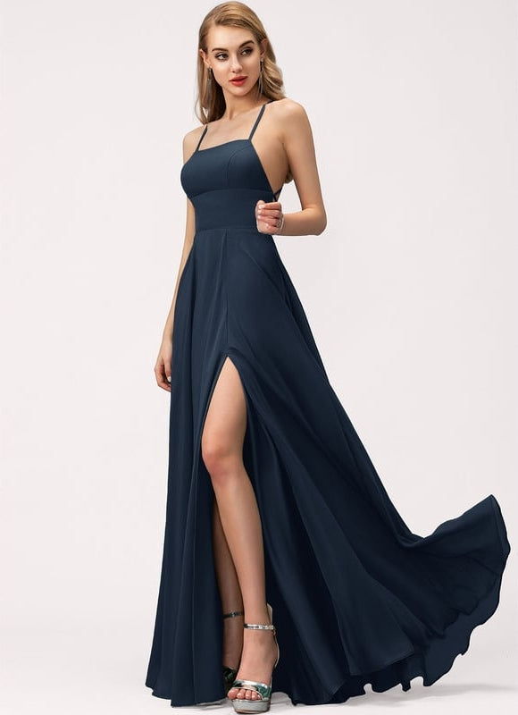 Robe de Soirée Mosaique Satinée - gallery 3