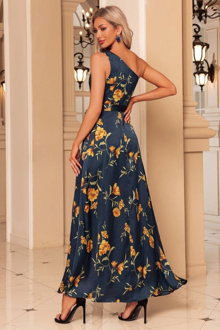 Robe de Soirée Fleur Marine - gallery 1