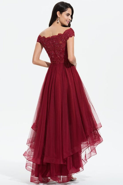 Robe de Soirée Rouge Opulent - gallery 3