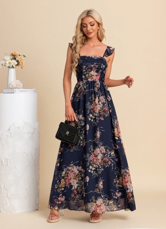 Robe de Soirée Nuit Florale - gallery 4