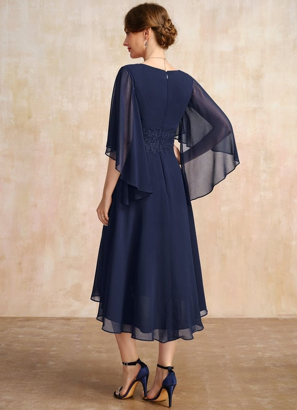 Robe de Soirée Aérienne Plissée - gallery 5