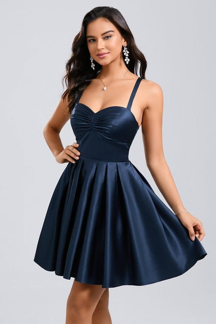 Robe de Soirée Satinée Éclat - gallery 5