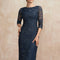 Robe de Soirée Élégance Dentelle Nocturne