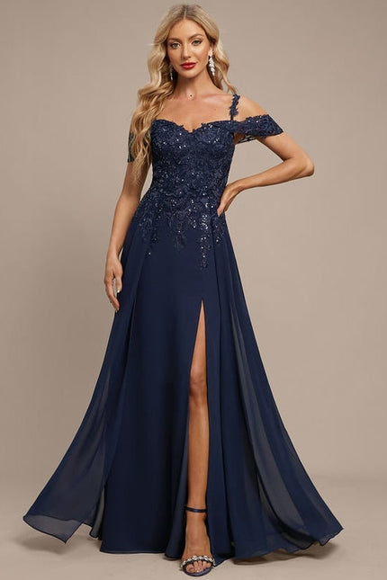 Robe de Soirée Nocturne Élégante